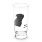 DOG LOVERのDOG LOVER（パグ） Long Sized Water Glass :front