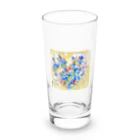 chappytweetyのブルーエンジェルハート♡ Long Sized Water Glass :front