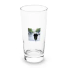 akinko1536の爆走パンダ Long Sized Water Glass :front