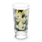 bitpiyoの黄色い薔薇の花 Long Sized Water Glass :front