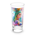 💖宇宙整体♪🌈♪こころからだチャンネル♪💖の母星回帰曼荼羅スペシャル LARA 京都 Long Sized Water Glass :front