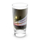 Second_Life_of_Railwaysのブルートレインが旅情を誘う、タイ国鉄ファランポーン駅の夜 Long Sized Water Glass :front