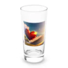 takuの穏やかな宝物のハートの幻想 Long Sized Water Glass :front