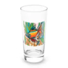 maoのアニメチックな魚 Long Sized Water Glass :front