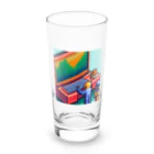 yorozuya4628のドットエンジニア ミニフィグ Long Sized Water Glass :front