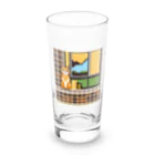 getprizeのドット絵の猫 Long Sized Water Glass :front