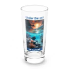 kazu_gの夕暮れの海の底！Under the SEA at sunset Long Sized Water Glass :front