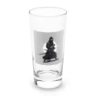 忍者の忍者のイラストグッズ Long Sized Water Glass :front