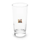 ドットアニメティーク のさとみ＆クリス Long Sized Water Glass :front