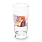 ドットアニメティーク の紗夢（さゆめ） Long Sized Water Glass :front