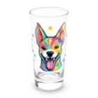 ハッピー・ディライト・ストアの癒しの犬グッズ Long Sized Water Glass :front