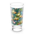 sagimoriのカエルアート Long Sized Water Glass :front