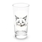 waffle2000のねこさん８ Long Sized Water Glass :front