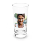 Stylishのアスリートウーマン Long Sized Water Glass :front