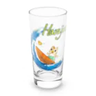 tumuのはるじろう サーフィン Long Sized Water Glass :front