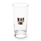 べぇやんショップのにゃんこちゃん Long Sized Water Glass :front