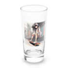 バーチャルライフ。のバーチャル少女3 Long Sized Water Glass :front