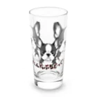 furebuhi　clubのフレブルファミリー（パイド） Long Sized Water Glass :front