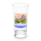 ろよずやのピクセルアート Long Sized Water Glass :front