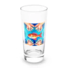 縁凜奇譚の豊かな海を守りたい Long Sized Water Glass :front