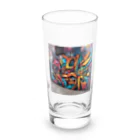 のんびりアート工房のストリートアート Long Sized Water Glass :front