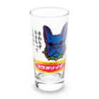 原田ちあき（犬猫）のブルちゃん２ Long Sized Water Glass :front