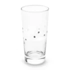 ポメラニアン 🐾 ポメポメしゅーくりむのコーヒー牛乳ぽめ(白) Long Sized Water Glass :front