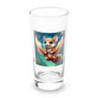 Makoto0510のかわいいモモンガグッズ Long Sized Water Glass :front