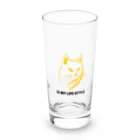 猫キングの幻想的な猫のデザイン Long Sized Water Glass :front