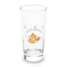 kiki25のおやすみコーギー(良い夢を　ナイトウェア) Long Sized Water Glass :front