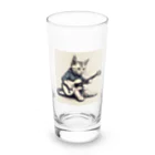 Sing Together のギタにゃん Long Sized Water Glass :front