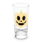 やし油のハロウィンかぼちゃ Long Sized Water Glass :front