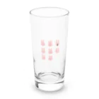 MANIMALのnaname rabbit Long Sized Water Glass :front