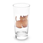 SK8461の仲良い兄弟猫 Long Sized Water Glass :front