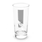 かつみ屋-出張所の櫻子ちゃん_包丁研ぎ研ぎ Long Sized Water Glass :front