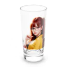 AIデザイングッズ販売　Akiba-treasure（アキバトレジャー）の大正ロマンス　日菜子さん Long Sized Water Glass :front