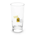 なでしこ@デザインのGO！！角＝合格祈願 Long Sized Water Glass :front