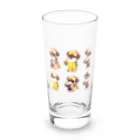 ✴︎Tiara shop✴︎のビール好きの犬 Long Sized Water Glass :front