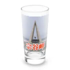 wataru-ingの宗谷岬モニュメント Long Sized Water Glass :front