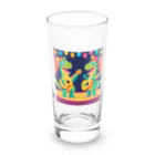 tick_tack shopのうたザウルス Long Sized Water Glass :front