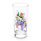 🍩tarojiro(たろじろ) shop🍩の飼いたいけど飼えない Long Sized Water Glass :front