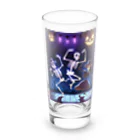 seasun011のハロウィンスケルトンダンス01 Long Sized Water Glass :front