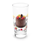 udのフルーツたっぷりチョコレートケーキ Long Sized Water Glass :front