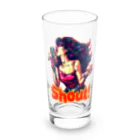 islandmoon13のSHOUT!　【ROCK歌手】シャウト！ Long Sized Water Glass :front