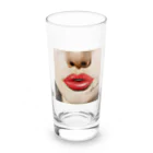 いらすとグッズのルージュリップ Long Sized Water Glass :front