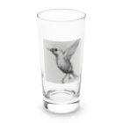 kezu-meの羽ばたく鳥 Long Sized Water Glass :front