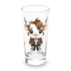 Vasetti_pressのスニーカーを履いた牛 Long Sized Water Glass :front