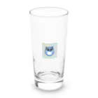 スペースアニマルズのラウンド・ラウンド・モンスター① Long Sized Water Glass :front