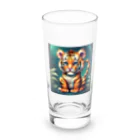 rua-ruc-brzのPretty Tiger Long Sized Water Glass :front