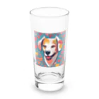 NYNANTのワンちゃん　ハート柄　 Long Sized Water Glass :front